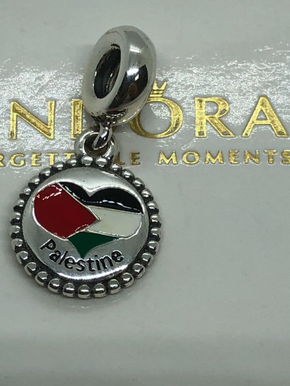 ✨🔥Pandora State of Palestine Flag Exclusive Dangle Charm